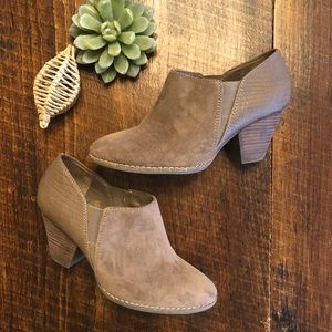 Dr. Scholl’s | Tan Ankle Boots with Heel